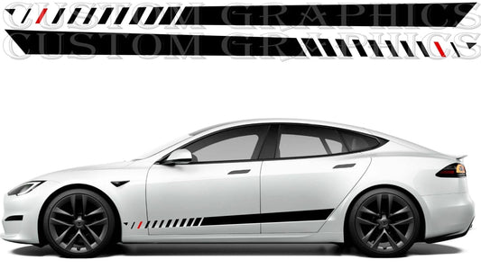 Autocollant compatible avec le nouveau design de Tesla S Car Lovers Line