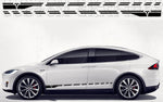 Sticker Compatible with Tesla X New Design Car Lovers Classic style
