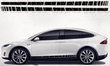 Autocollant compatible avec Tesla X New Design Car Lovers Line style