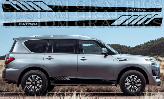 Unique Line Graphic Vinyl Stripes Compatible with Style Patrol