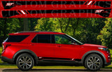 Premium Sticker Compatible With Ford Explorer Unique 2 Color Design Best Decals