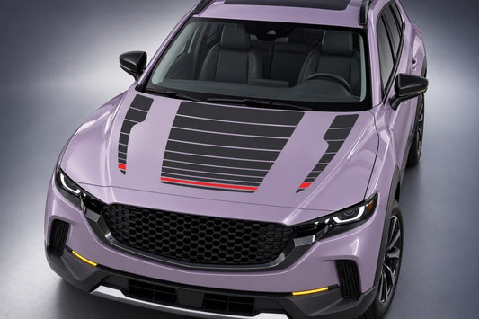 Premium Hood Stickers Compatible with Mazda CX-50 Vinyl Stripes Unique Design BFF