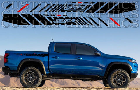 Best Design Stickers Car Vinyl Stripes Compatible with Chevrolet Colorado Z71