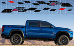 Premium Stickers Compatible with Chevrolet Colorado Z71 Figure Design