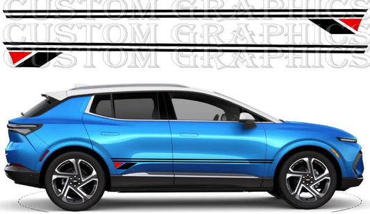 Premium Sticker Man Design Compatible With Chevrolet Equinox 2023