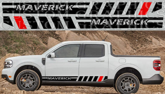 Unique Design Stickers Decals Vinyl Graphics Compatible With Ford Maverick Tremor