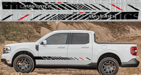 Best Design Stickers Decals Vinyl Graphics Compatible With Ford Maverick Tremor