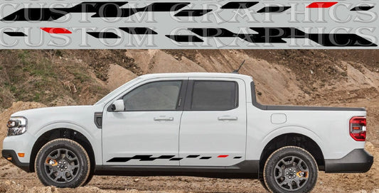 Autocollants de conception de figurines, décalcomanies graphiques en vinyle compatibles avec Ford Maverick Tremor