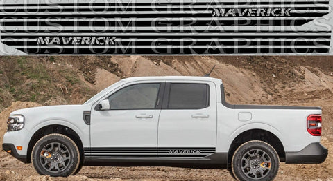 New Stickers Decals Vinyl Graphics Compatible With Ford Maverick Tremor