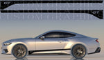 Premium Sticker Vinyl Stripes Compatible With Ford Mustang | Style Design