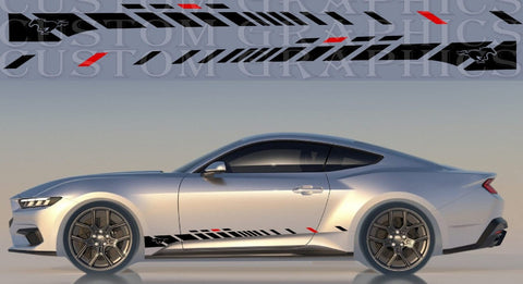 Unique Premium Vinyl Stripe Compatible With Ford Mustang | New ford decal