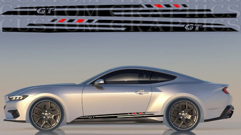 Meilleure bande de vinyle de qualité supérieure compatible avec Ford Mustang | Nouvel autocollant Ford