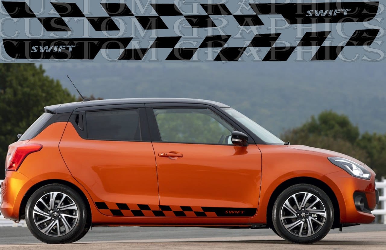 Autocollants Premium compatibles avec le design Suzuki Swift Tacso 