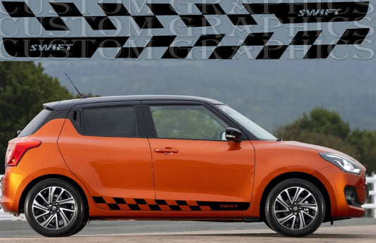 Autocollants Premium compatibles avec le design Suzuki Swift Tacso 