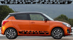 Premium Stickers Compatible with Suzuki Swift Name Design