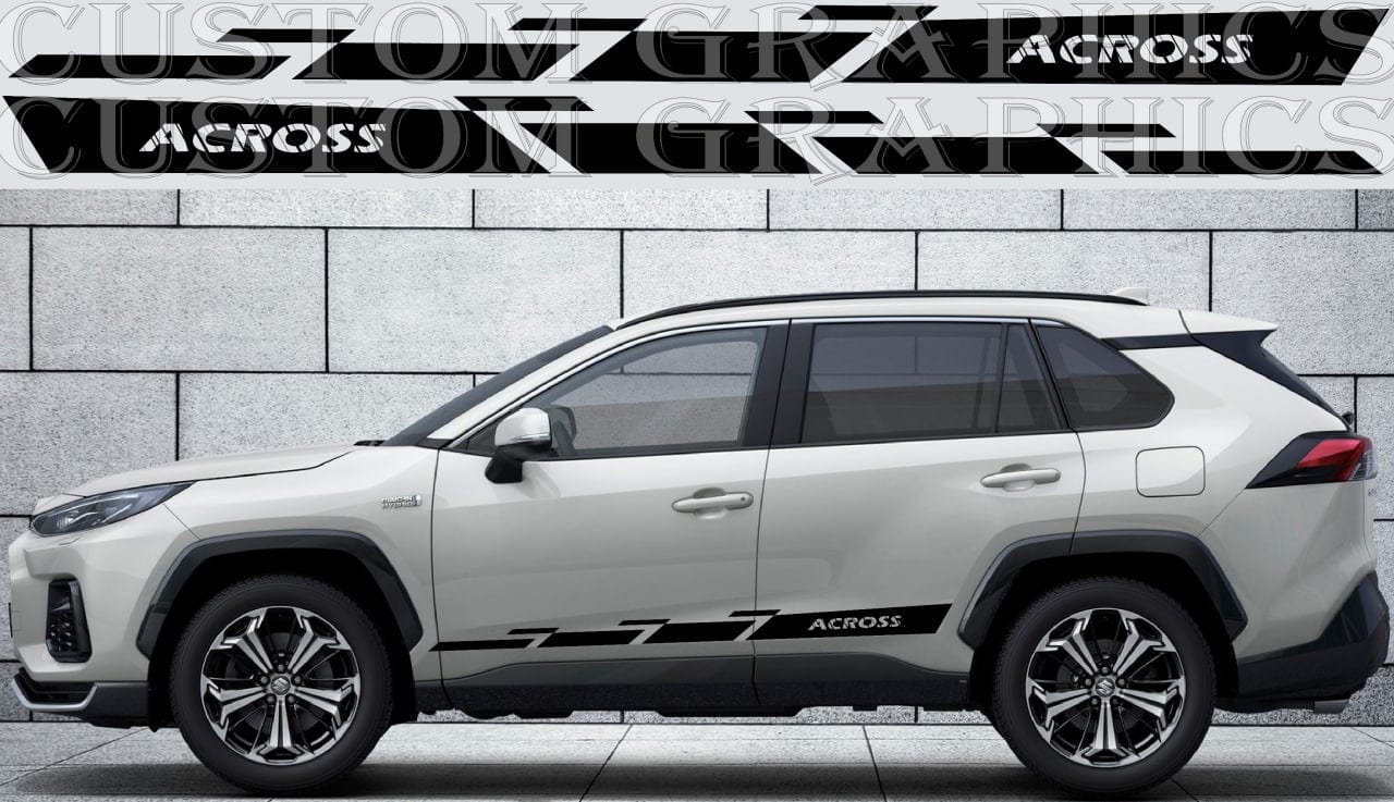 Autocollants Premium compatibles avec Suzuki Across Best Design