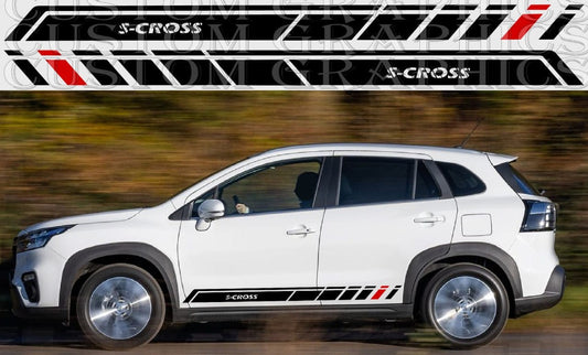 Autocollants Premium compatibles avec Suzuki S-Cross Meilleur design de style