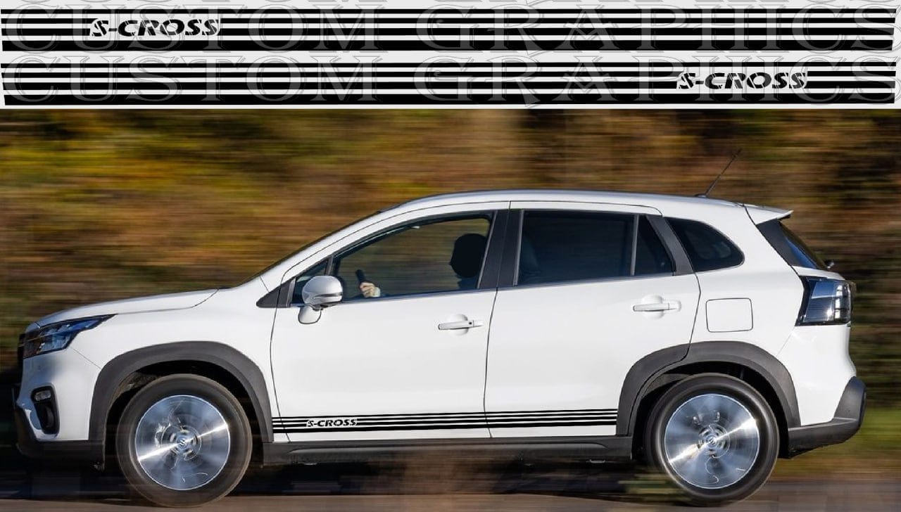 Autocollants Premium compatibles avec Suzuki S-Cross Meilleur design