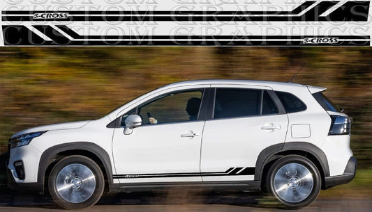 Autocollants Premium compatibles avec Suzuki S-Cross Meilleur nouveau design