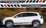 Premium Stickers Compatible With Suzuki S-Cross Unique Design Tuning