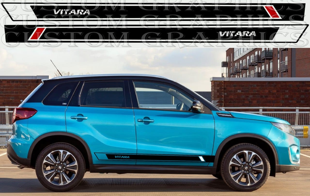 Premium Stickers Compatible With Suzuki Vitara Best Design