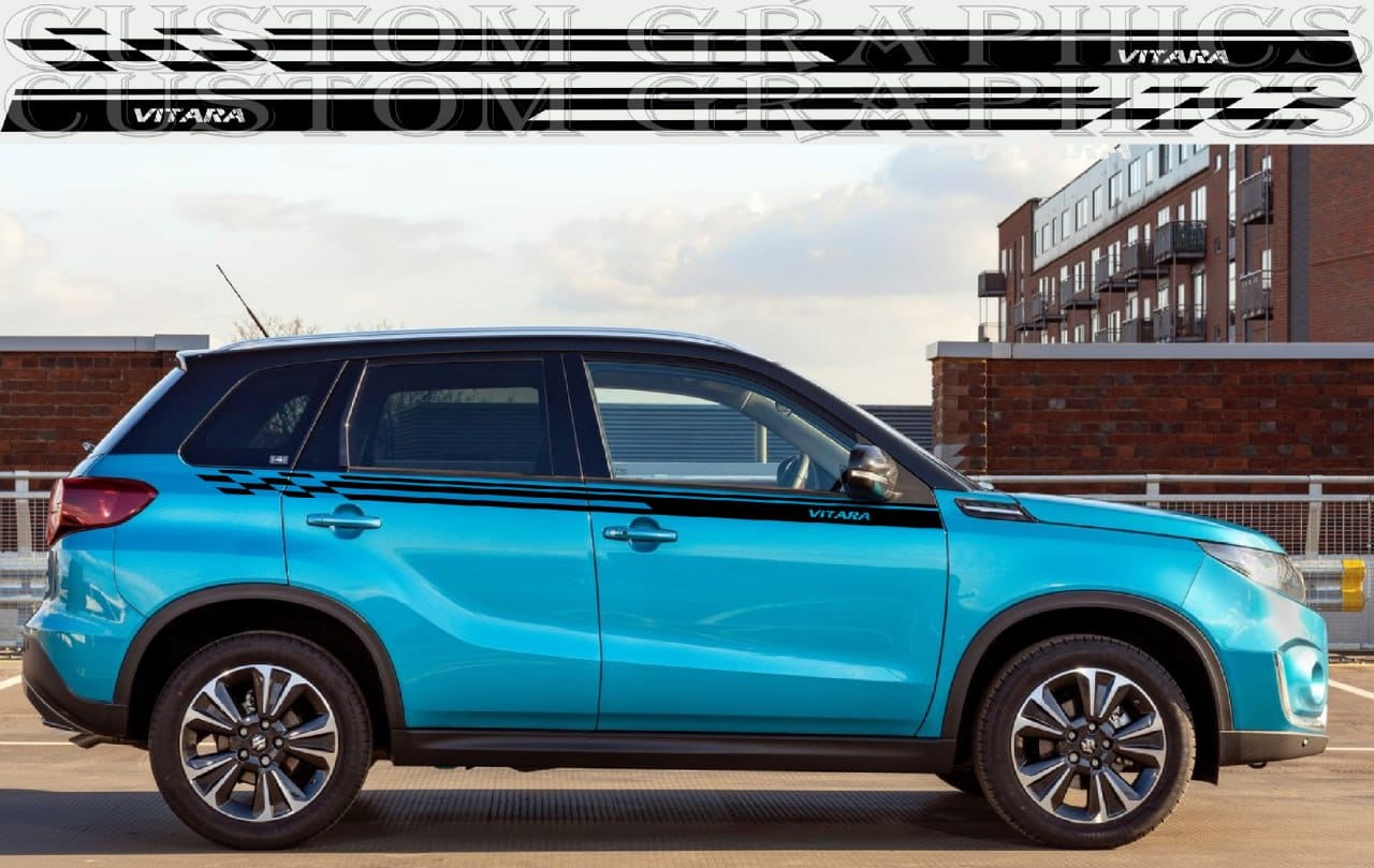 Premium Stickers Compatible With Suzuki Vitara Best Design Car Tuning