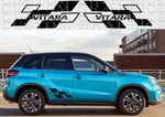 Premium Stickers Compatible With Suzuki Vitara Rear Design Car Tuning