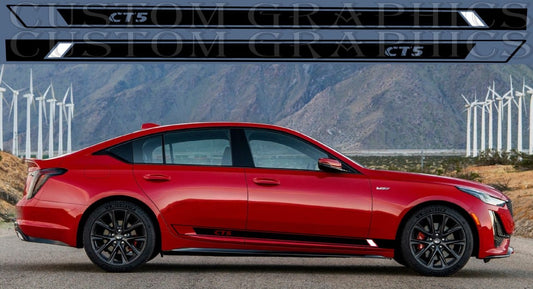 Autocollant compatible avec le kit carrosserie Cadillac CT5 V New Design