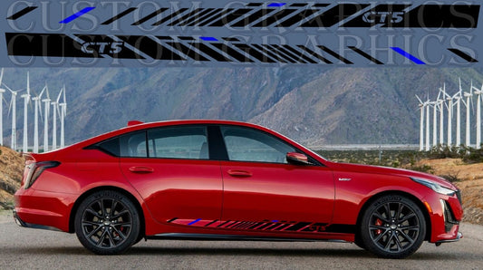 Autocollant compatible avec le kit carrosserie au design unique Cadillac CT5 V 2020