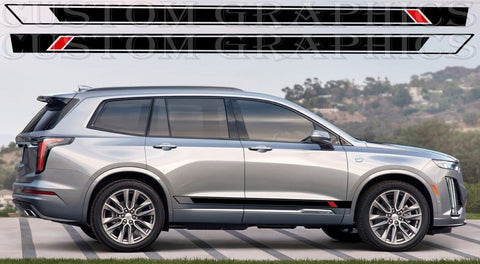 Autocollant compatible avec le nouveau kit de carrosserie au design unique Cadillac XT6