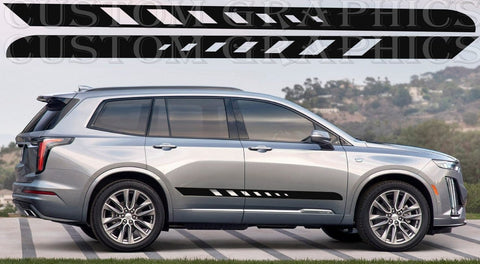 Autocollant compatible avec le nouveau kit de carrosserie au design unique Cadillac XT6