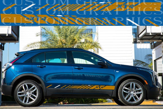 Autocollant compatible avec le nouveau kit de carrosserie au design unique Cadillac XT4