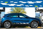 Autocollant compatible avec le nouveau kit de carrosserie Cadillac XT4