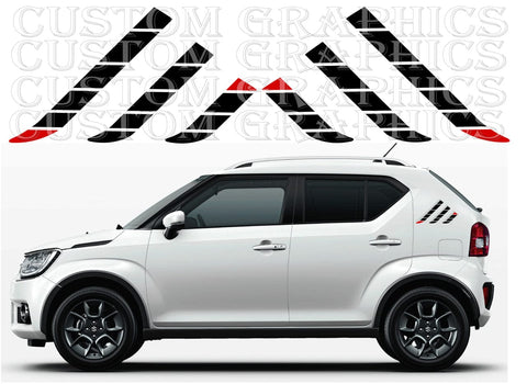 Style Racing Graphics Sticker Car Vinyl Stripes For Suzuki Ignis