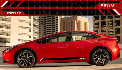 Bandes autocollantes en vinyle compatibles avec la conception unique de Toyota Prius