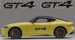 Vinyl Stripes Compatible With Nissan Z Sticker Decals Style GT4 Design