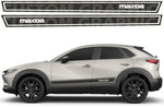 Stickers Compatible with Mazda CX-30 Vinyl Stripes Name Design