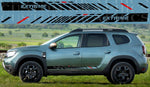 Autocollants graphiques au design unique compatibles avec Dacia Duster