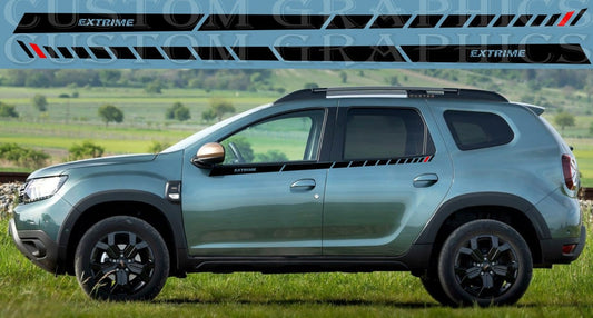 Nouveaux autocollants graphiques en bloc compatibles avec Dacia Duster