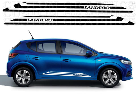 Unique New Design Graphic Stickers Compatible with Dacia Sandero