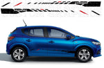 Best Line Design Graphic Stickers Compatible with Dacia Sandero