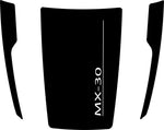 Nouvel autocollant de capot compatible avec les décalcomanies en vinyle Mazda MX-30 Classico Design