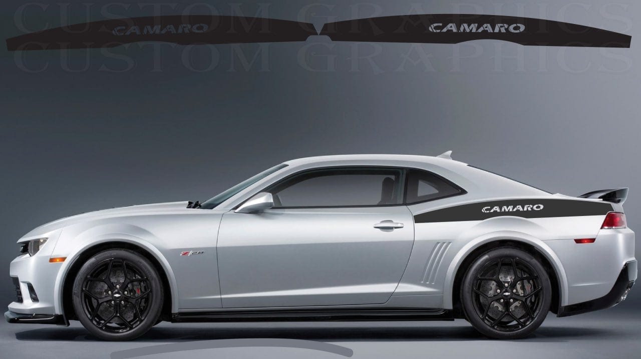 Premium Stickers Compatible With Chevrolet Camaro New Design