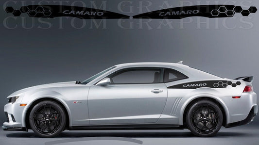 Autocollants Premium compatibles avec Chevrolet Camaro Honey Design 