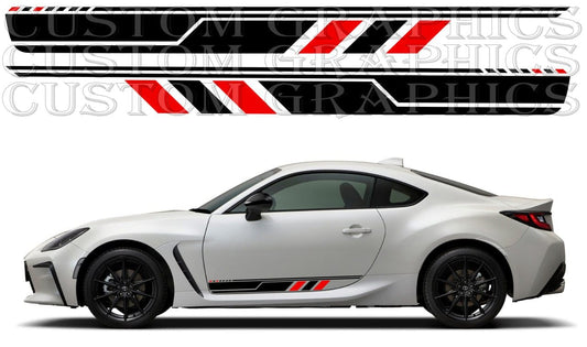 Premium Vinyl Sticker Compatible With Toyota GR 86 Best Line Design Sticker Street Auto