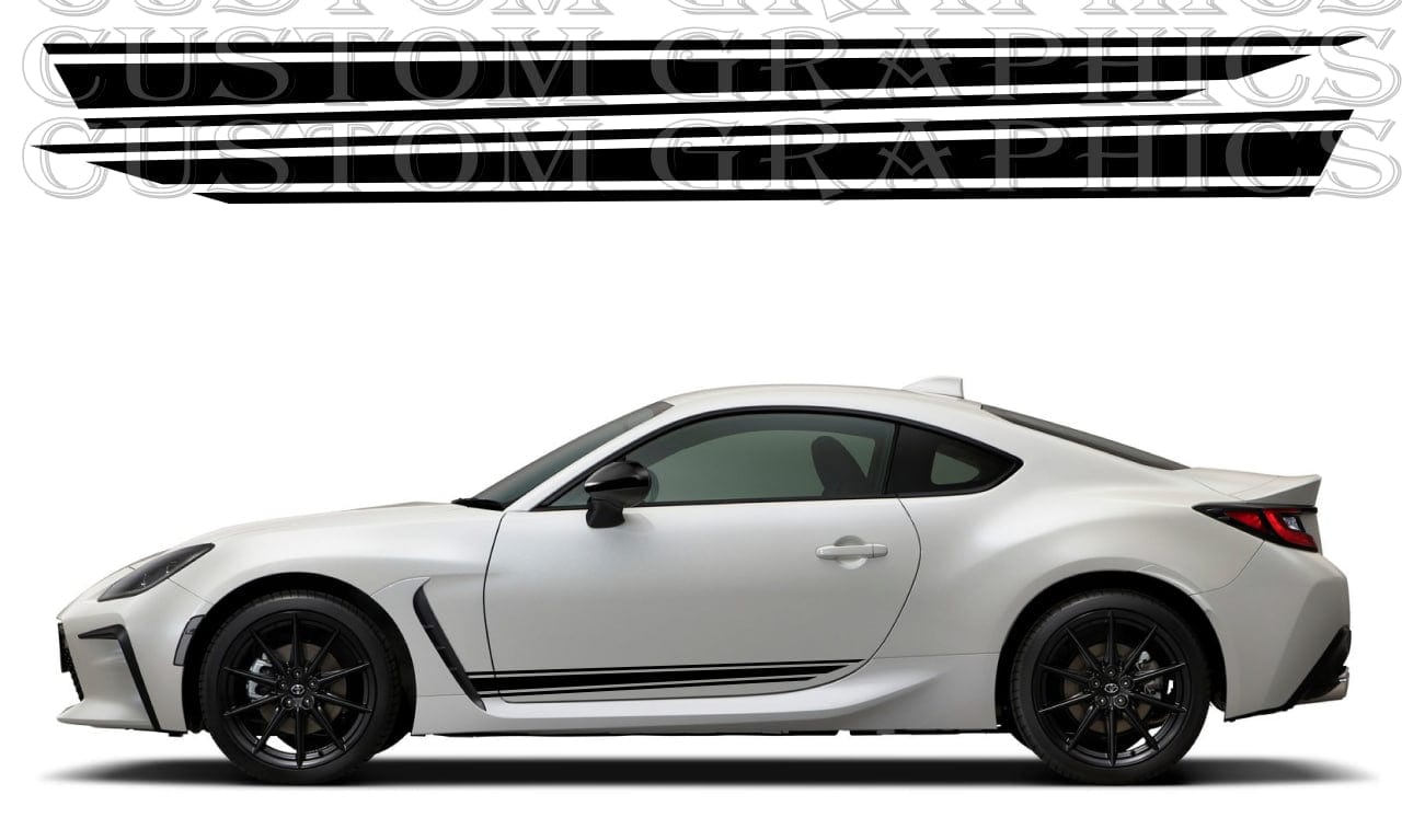 Premium Hood Vinyl Sticker Compatible With Toyota GR 86 Style Classic Design Decorative car decals Car window stickers Exclusive car decals