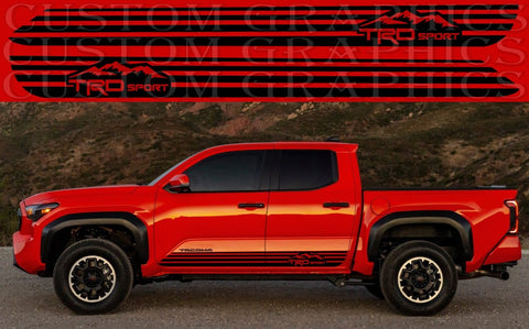 Premium Sticker Compatible with Toyota Tacoma New Line Design