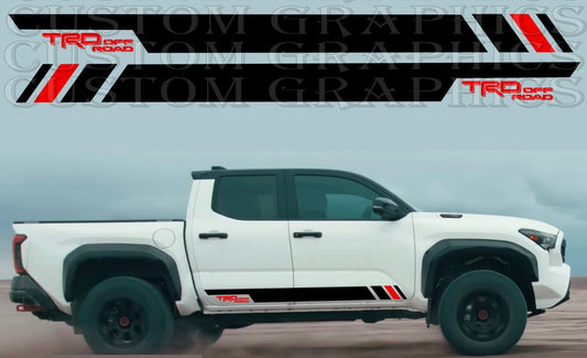 Premium Sticker Compatible with Toyota Tacoma TRD OFF ROAD Design