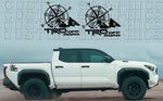 Premium Sticker Compatible with Toyota Tacoma Compass Design