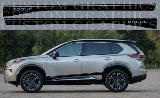 Premium Stickers Compatible with Nissan Rogue New Classic Design